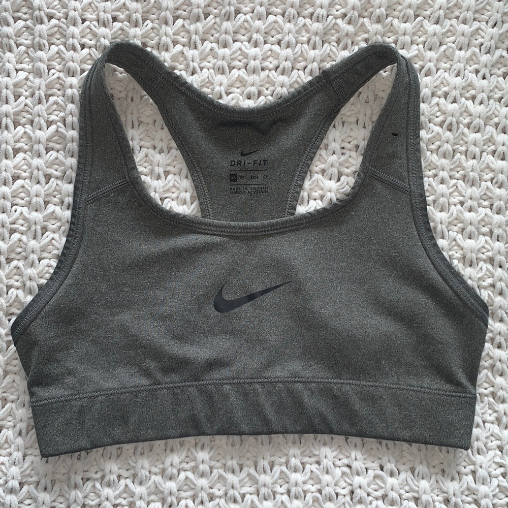 Grey Nike sports bra XS like new